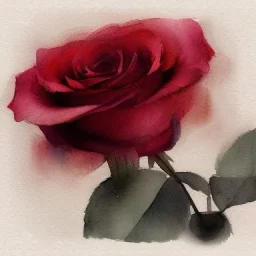 watercolor, roses