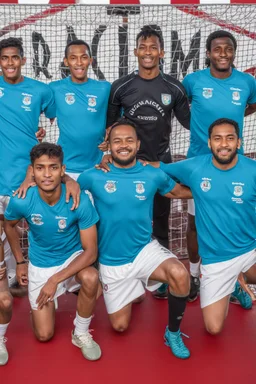 bangladesh football team, Filmado em Canon EOS R5, lente 50mm, profundidade de campo, velocidade do obturador 1/1000, f/2.8, balanço de branco, 6000k. Alta resolução, detalhes realistas, efeito HDR, grão de filme, 4K. –ar 16:10 –s 700 –q 5