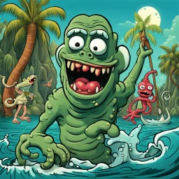 Creature from the multiracial lagoon