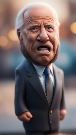 Biden as scared walrus,bokeh like f/0.8, tilt-shift lens 8k, high detail, smooth render, down-light, unreal engine, prize winning