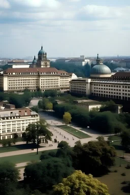 A picture of some OLD universities in Europe in the 1980s