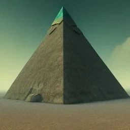 a old pyramid in the mountains with wide fields, scary, steam punk, realistic, made in octane, cinematic, ultra-realistic, extremely detailed octane rendering, 8K, VRAY Super Real ar 2:3, dof photorealistic futuristic 50mm lens hard lighting dark gray tintype photograph, realistic lighting, sepia color