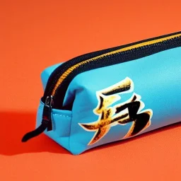 A pencil case doing kung-fu.