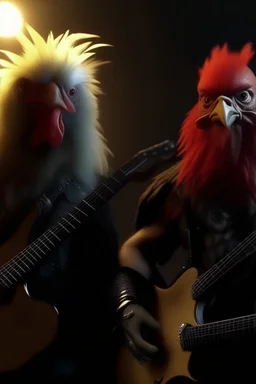 heavy metal chicken movie.