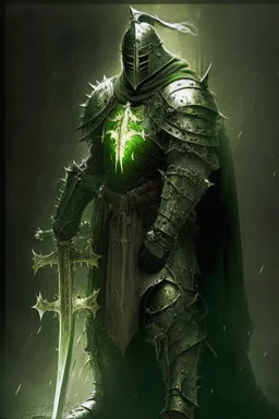 crusader holy light olive green dark medieval knight paladin crusades diablo demon dark ages templar