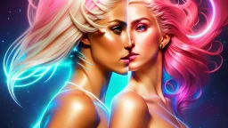 Lexica Aperture v2 Hyper detailed ultra sharp, trending on artstation, vibrant aesthetic, blonde ethereal sublle (((smiling)))+++ luminous heavenly goddess, angel, colorful, psychedelic, ornate, intricate, digital painting, concept art, smooth, sharp focus, illustration, not human anthropomorphic alien cyborg, art by artgerm and greg rutkowski and h. r. giger, louis royo, salvador dali, 8 k