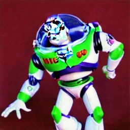 Buzz lightyear in the form of tim Burton