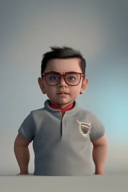 Virat Kohli toddler, dramatic lighting, hyper-realistic, full body, delorean