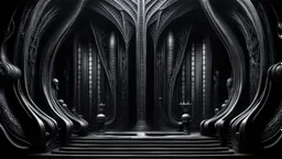 The pit of doom h. r. giger. the naked truth. fantasy concept art, exquisite realism, a masterpiece, dynamic lighting, hyperdetailed, intricately detailed, deep color, Unreal Engine, volumetric lighting , Epic cinematic brilliant stunning intricate meticulously detailed dramatic atmospheric maximal,