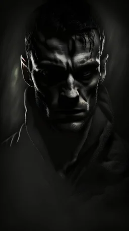 dark photo english man
