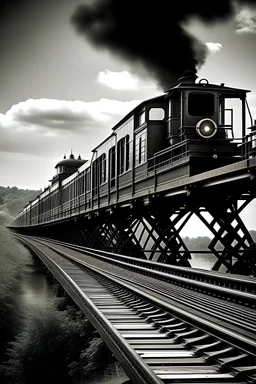 treno sul ponte