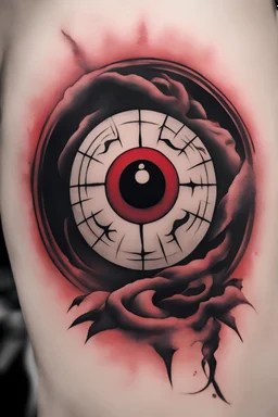 3 mangekyo sharingan for arm tattoo