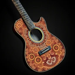 A Mandelbrot Set can also be a guitar.