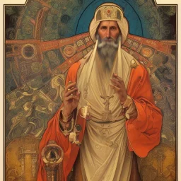 patron of photographers holding a camera in one hand and film roll in the other. orthodox icon with saint photographer. Cyrillic inscriptions. hyperdetailed, Alphonse Mucha, Zdzisław Beksiński, poster, illustration, ink, oil on canvas, 18th century atlas