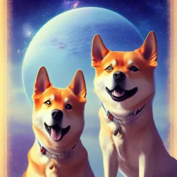 Pleiadean Ashtar shiba inu