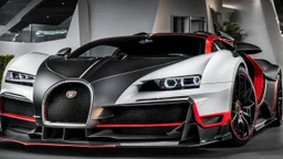 Bugatti Veyron MANSORY Fused with Lamborghini Veneno, Super Detailed, desktop wallpaper, 4K