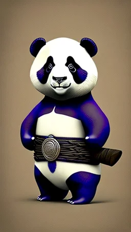 A viking panda