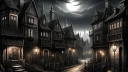 horror fantasy town