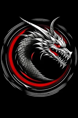 Logo graphique Dragon "Imperium Draconis"