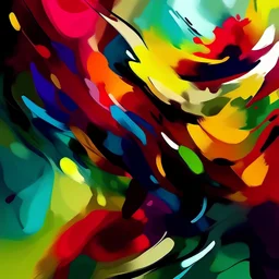 abstract digital painting