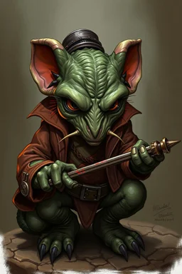 bad ass drug junkie kobold