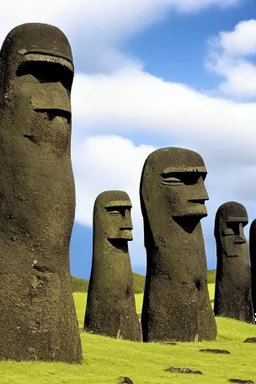 moai easter island