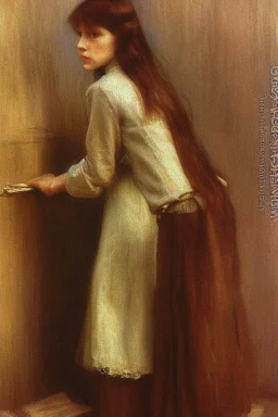 Arthur Hacker girls soviet art