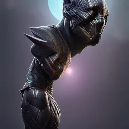 sango fantasy, fantasy magic, intricate, sharp focus, illustration, highly detailed, digital painting, concept art, matte, artgerm and paul lewin and kehinde wiley, masterpiece Asian black panther Papu New Guina pyramid black silver space lady space blood moon galaxy