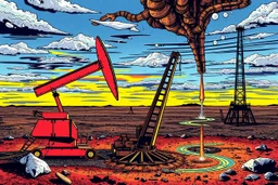 pop art pixels 1000 images oil drilling