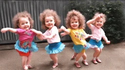 4 little suzies dancing