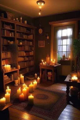 75. A MAGICAL MAGIC ROOM WITH CANDLES