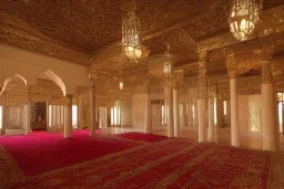 Arabian palace harem