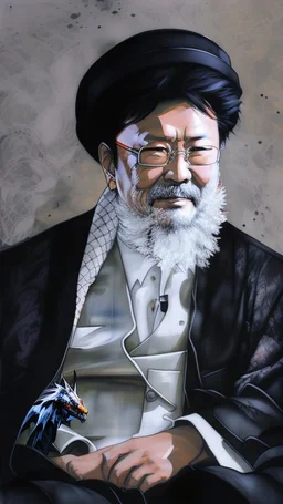 sketch-style painting of a dragon art by Yoji Shinkawa and Valeria Burzo large bats in the background