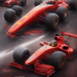 Formula 1. Tight. Top speed. Technical details. Red.