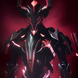 nidus from warframe in rage, dark