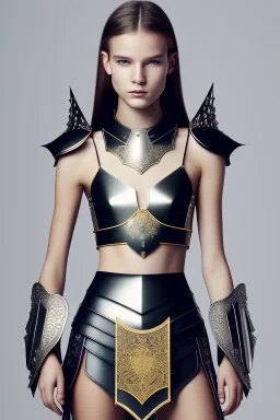 (strikingly beautiful 16 year old charming teen girl:1.2) wearing (skimpy leather fantasy armour with halter top and thong:1.3), (medium cleavage:1.2), tracing, ambient light, highres, (hyperrealistic:1.2), (perfect face:1.1) intricate (high detail:1.1) body, beautiful detailed eyes, plump lips, (long ginger hair:1.1), (freckles:1.2), fantasy theme, Model hash: ddc3021b