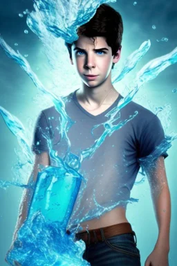 Percy Jackson with water powers