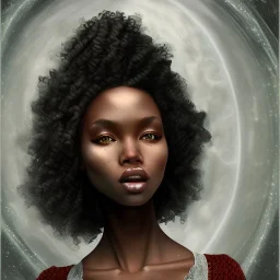  a pretty black women in harry potter dreamlikeart style created by Anon739309