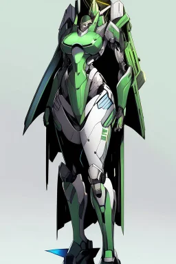 a beautiful robot lady