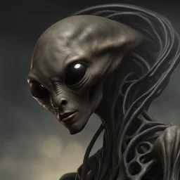 Imagine an alien from another galaxy, which (((does not have a big head))), (((does not have big eyes))), which is another race similar to humans, but with a special distinctive detail