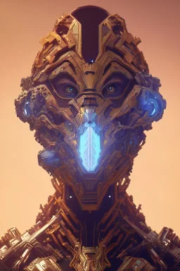 symmetry!! portrait ofobsidian fire alien in the style of horizon zero dawn, machine face, intricate, elegant, highly detailed, digital painting, artstation, concept art, smooth, sharp focus, illustration, art by artgerm and greg rutkowski and alphonse mucha, 8k