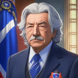 President of Uruguay, anime