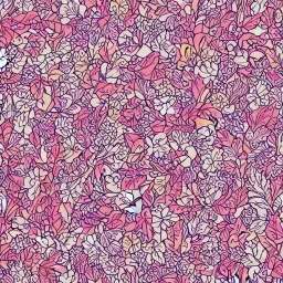 Seamless pattern, fabric, printed pattern