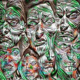 Distorted Faces