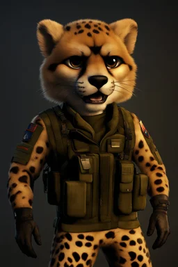 Bf4 russian engineer but it's furry cheetah