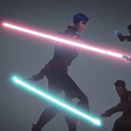 Lightsaber duel