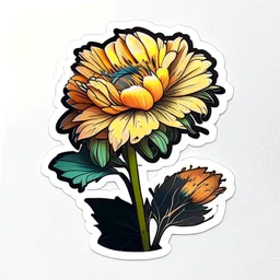 sticker of a flower