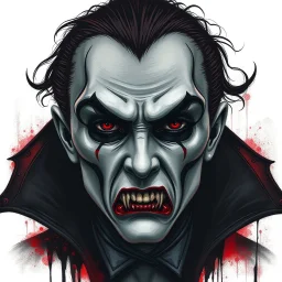 Vampire the Masquerade, dark, gothic, grunge, artwork, portrait, pale skin, vampire, undead