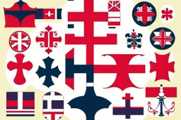 england flag proud english icons design