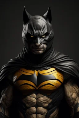 A picture of a tiger in the form of a batman, a professional, high JPEG image